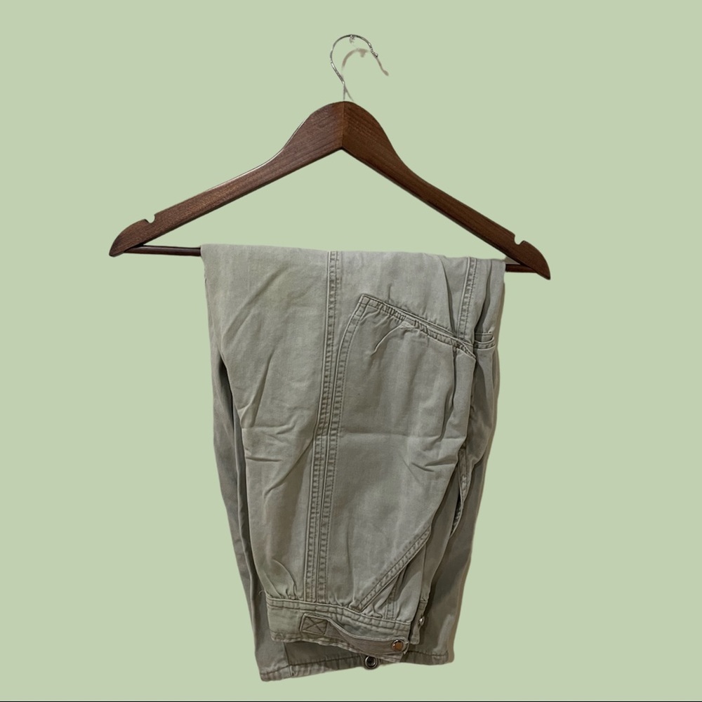 High-waisted Vintage wide leg Cargo Pants